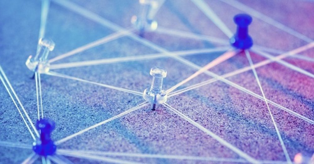 Internet network connecting system simulated